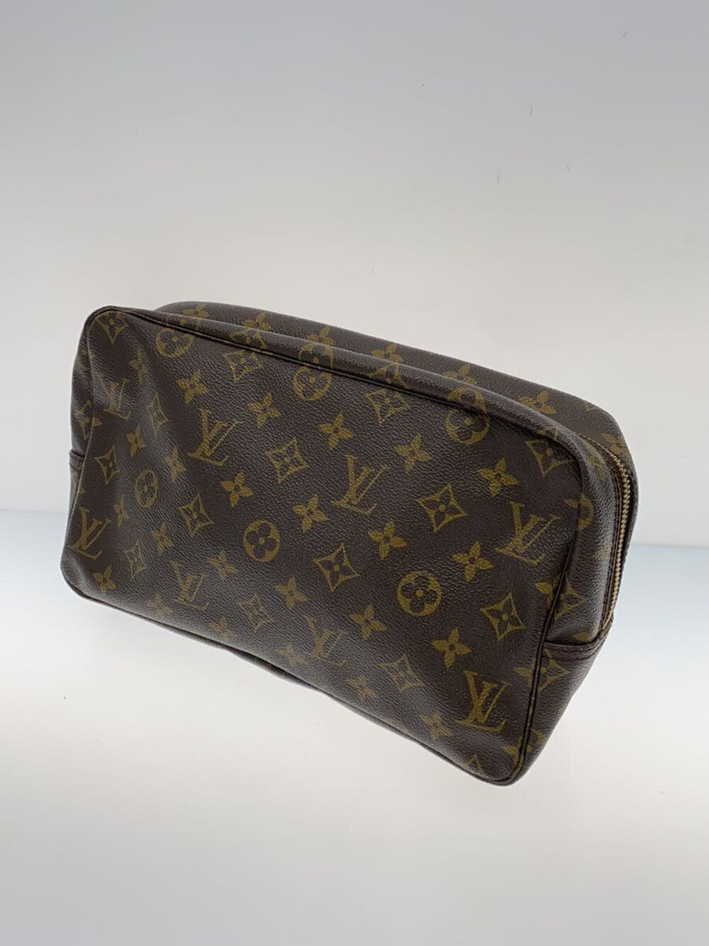 Louis Vuitton Trousse Brown Canvas Toilette Brown